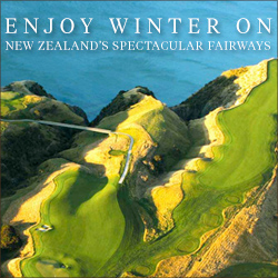 Enjoy Winter on New Zealand's spectacular fairways