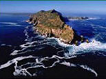 Cape Point where two oceans meet